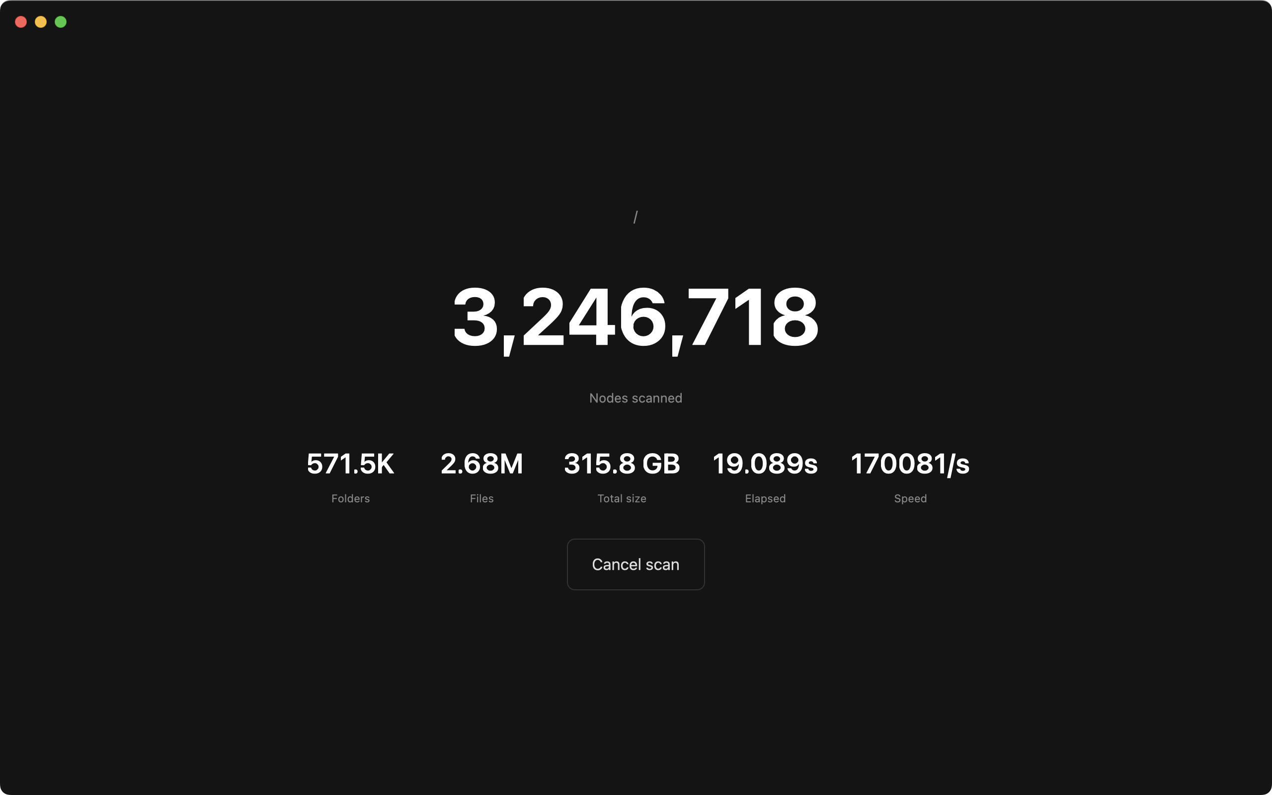 3,246,718 nodes scanned in 19s